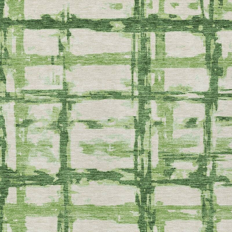 HomeRoots Striped Transitional Rectangle Outdoor Rug