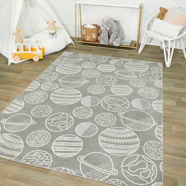 Taylor & Olive Planets Rug for Kids Boys and Girls ...