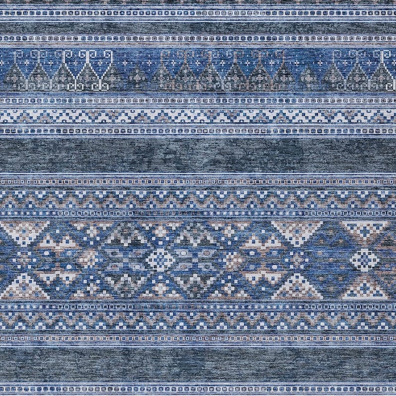 HomeRoots Southwestern Transitional Rectangle Outdoor Rug