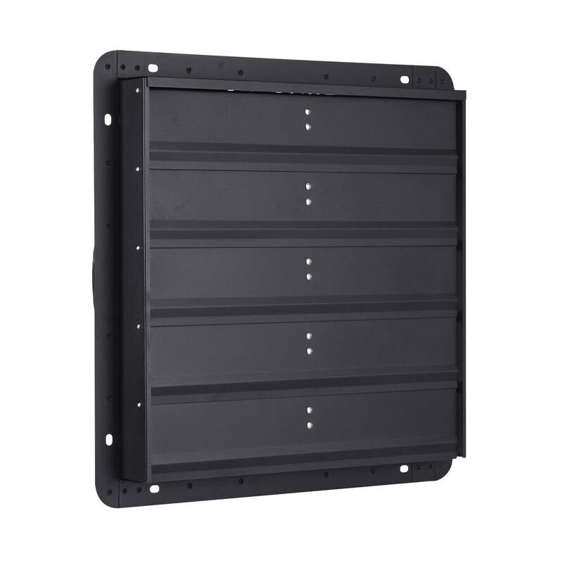 20 inch Shutter Exhaust Fan, Attic Vent Fan with Smart Programming Variable Speed Temperature Control, 2900 CFM, EC Motor