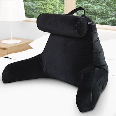 Cheer Collection Extra Large TV Pillow With Detachable Bolster