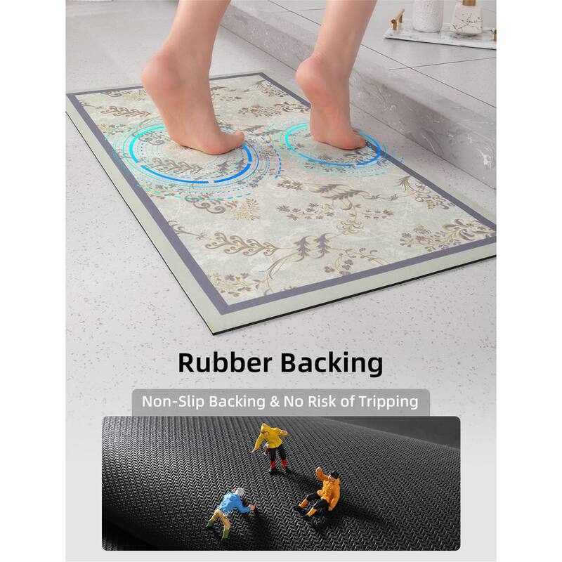 Bath Mat Rug-Thin Quick Dry