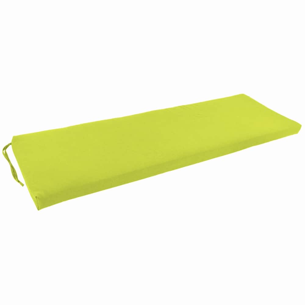 Twill Indoor Bench Cushion (57-, 60-, or 63-inches wide)
