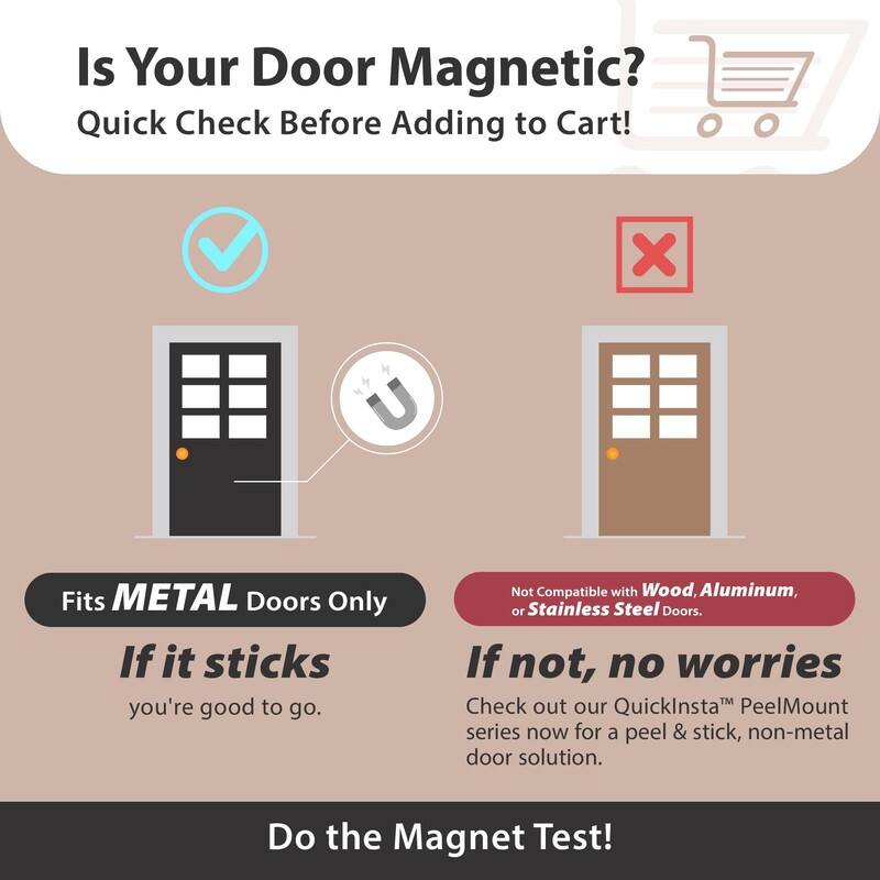 Magnet Mini Blinds for Metal Steel Doors