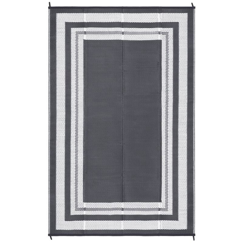 Outdoor Plastic Straw Rug Waterproof Outdoor Rug Reversible Plastic Camping Rugs for Patio Porch Deck Backyard