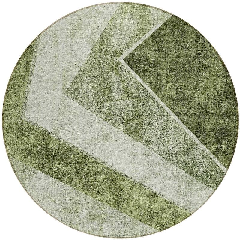 HomeRoots Geometric Transitional Rectangle Outdoor Rug