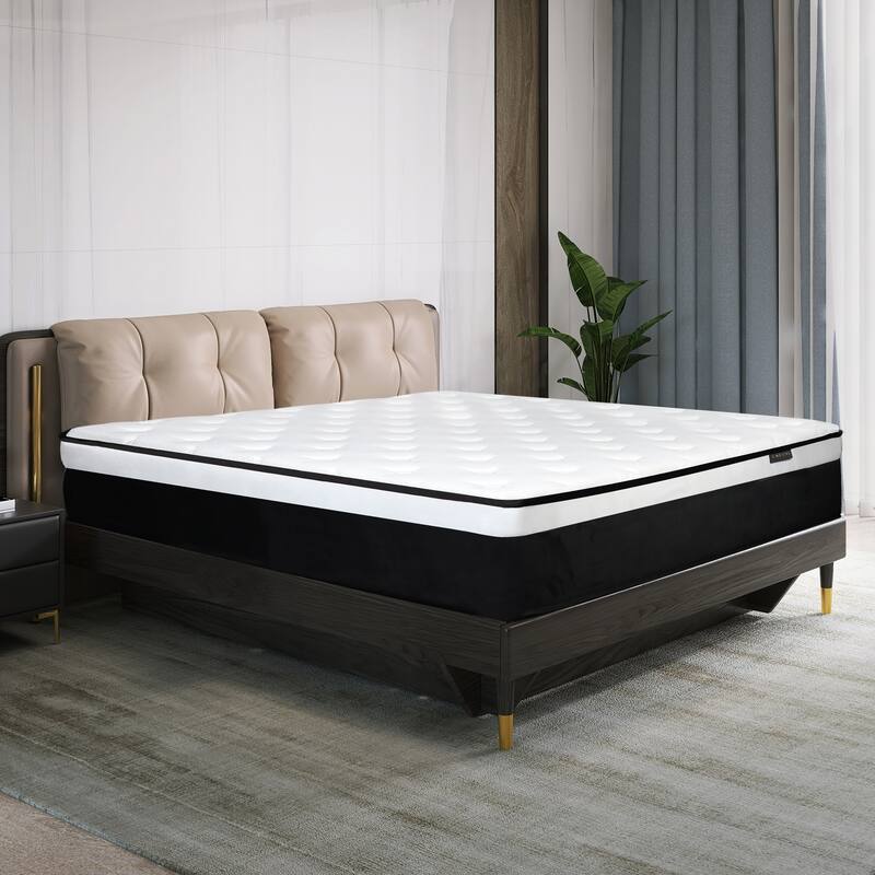 12" Medium Memory Foam Hybrid Mattress in a box