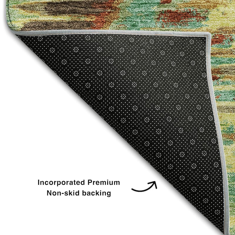 Premium Washable Super Soft Modern Abstract Mayfield Rug