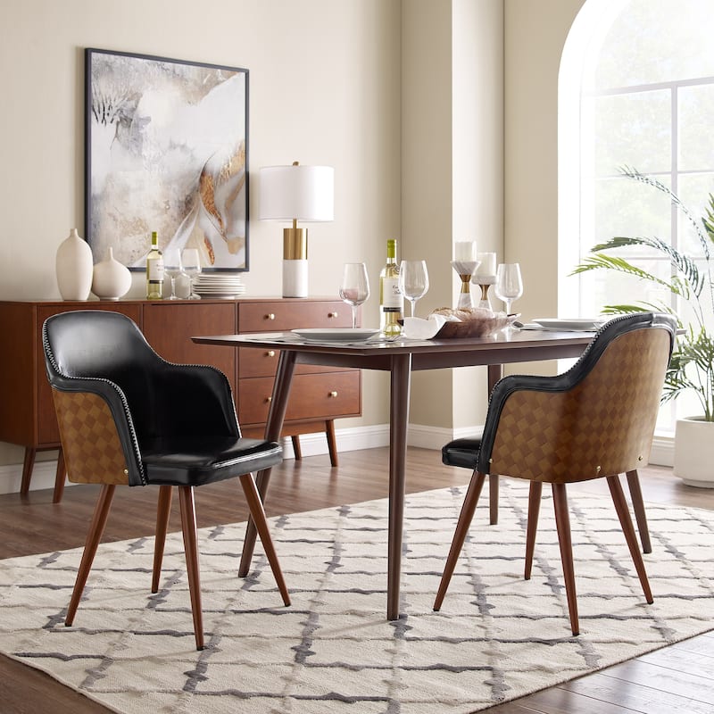 Art Leon Mid-century Swivel Accent Armchair