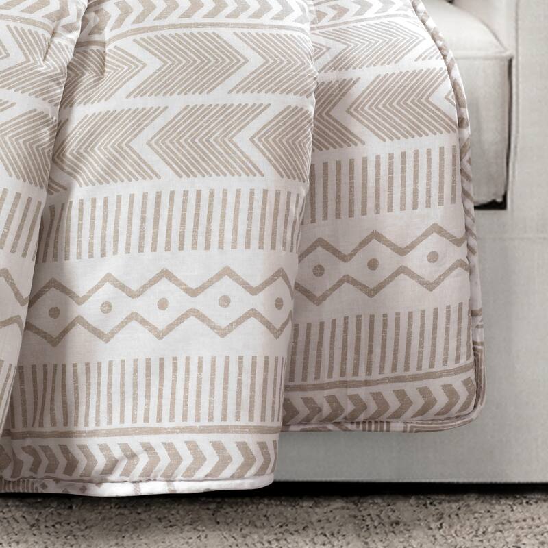 Lush Decor Hygge Geo Throw