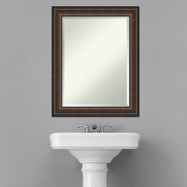 Find a bathroom mirror style that matches your decor. bathroom mirror medium cyprus walnut