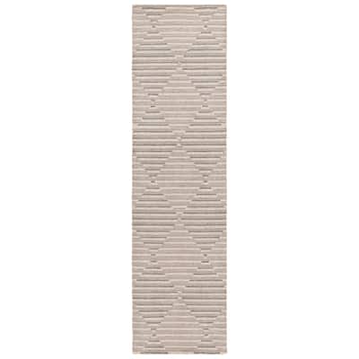 SAFAVIEH Handmade Ebony Soffia Geometric Wool Rug