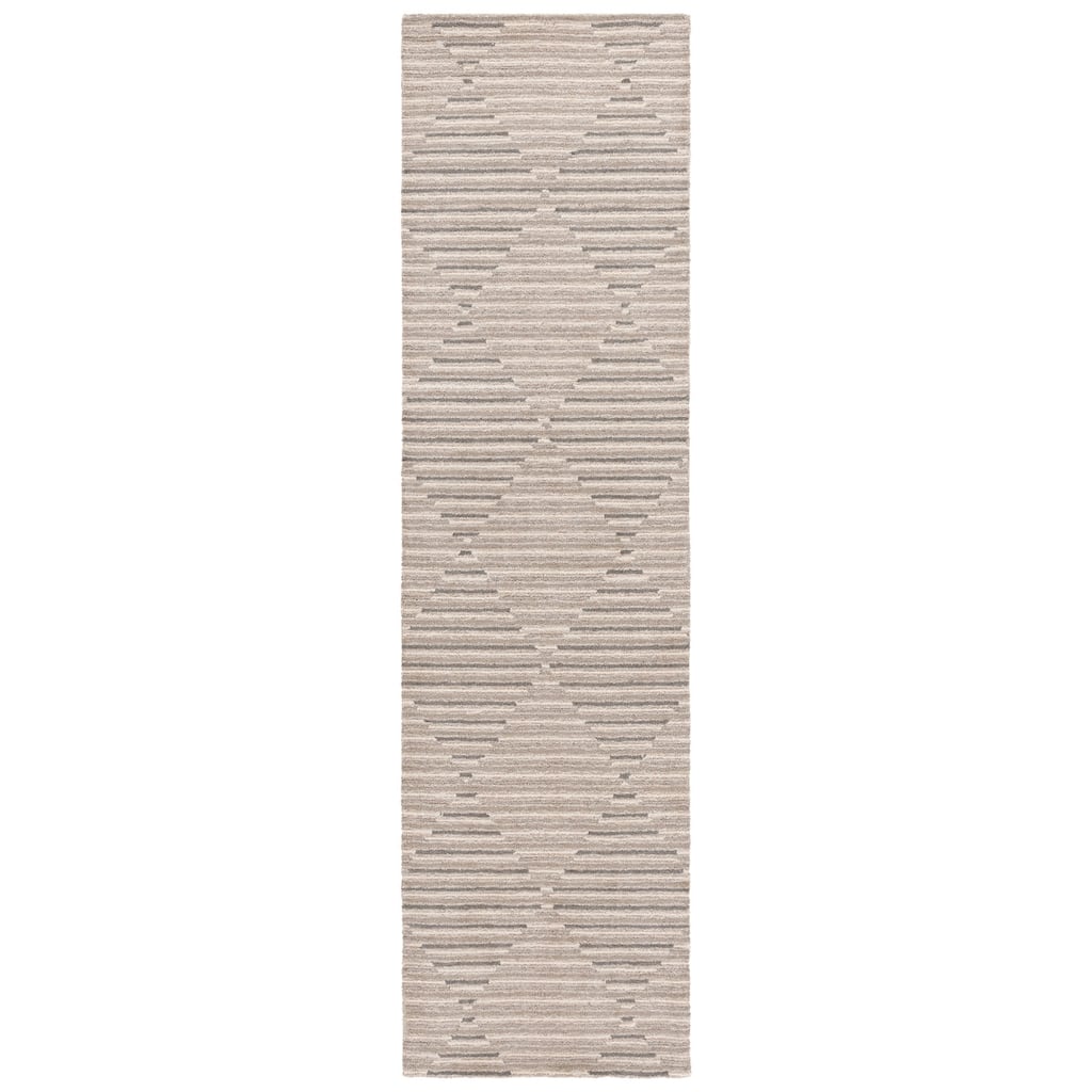 SAFAVIEH Handmade Ebony Soffia Geometric Wool Rug