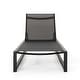 preview thumbnail 39 of 41, Modesta Outdoor Aluminum Mesh Chaise Lounge (Set of 2) by Christopher Knight Home - 77.00" W x 26.50" D x 10.50" H