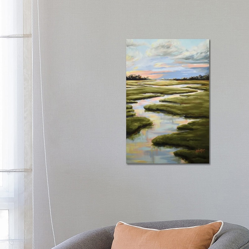 iCanvas "Pastel Marsh II" by April Moffatt Canvas Print - 26x18x1.5
