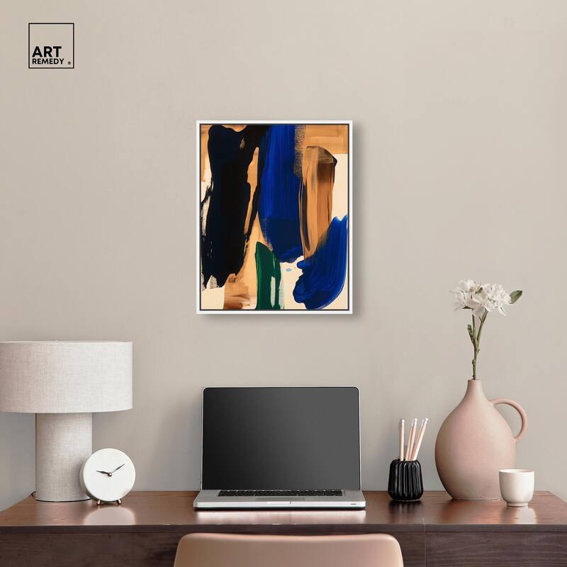 Ochre Odyssey Canvas by Art Remedy