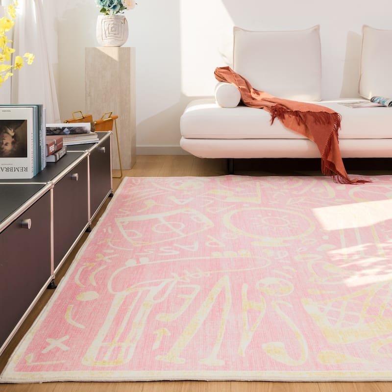 Katie Merz SPORTSGLYPHS Soccer Area Rug