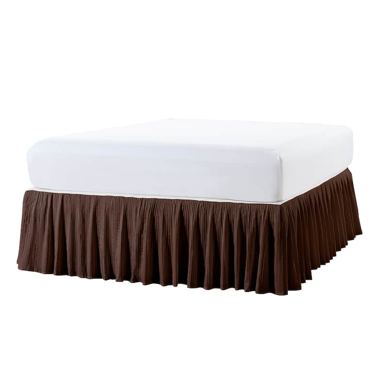 Serenta Pleated Bedskirt 18" Drop