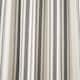 Lush Decor Farmhouse Stripe Yarn Dyed Cotton Window Curtain Panel Pair - 84" x 42" - Dark Grey