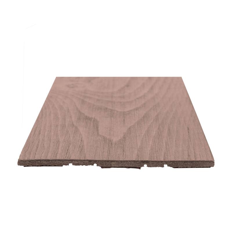 1.6 Sq Ft Pine Wood Wall Panels Peel & Stick Wooden Planks Brown