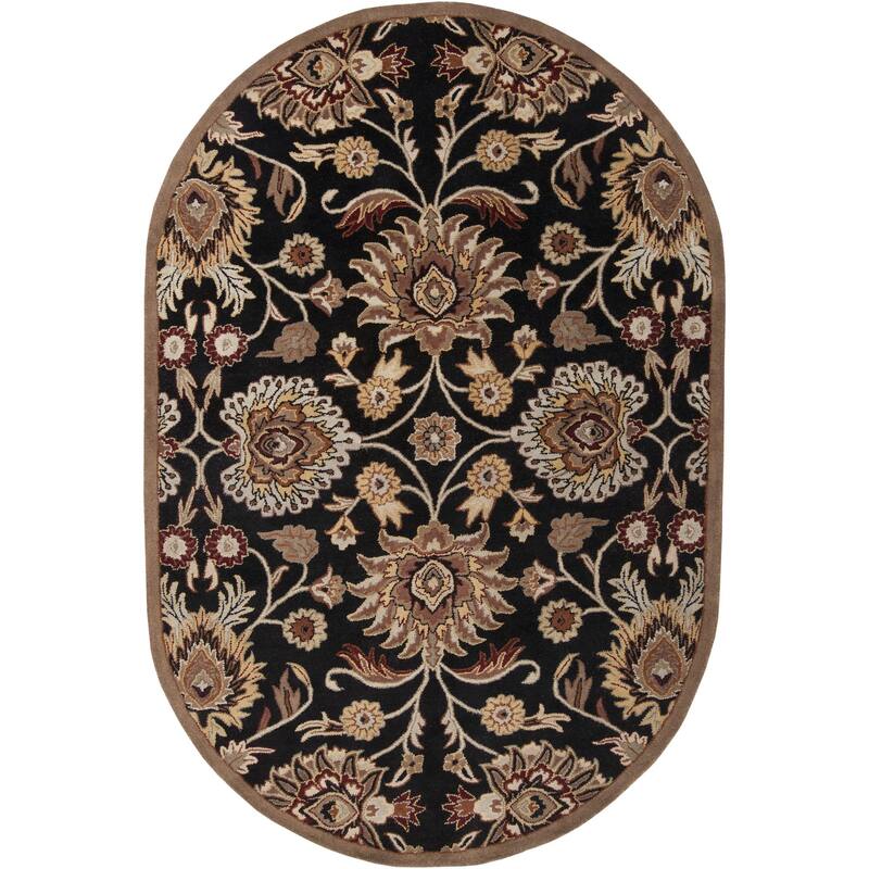 Livabliss Caesar Updated Traditional Paisley Hand Tufted Area Rug.