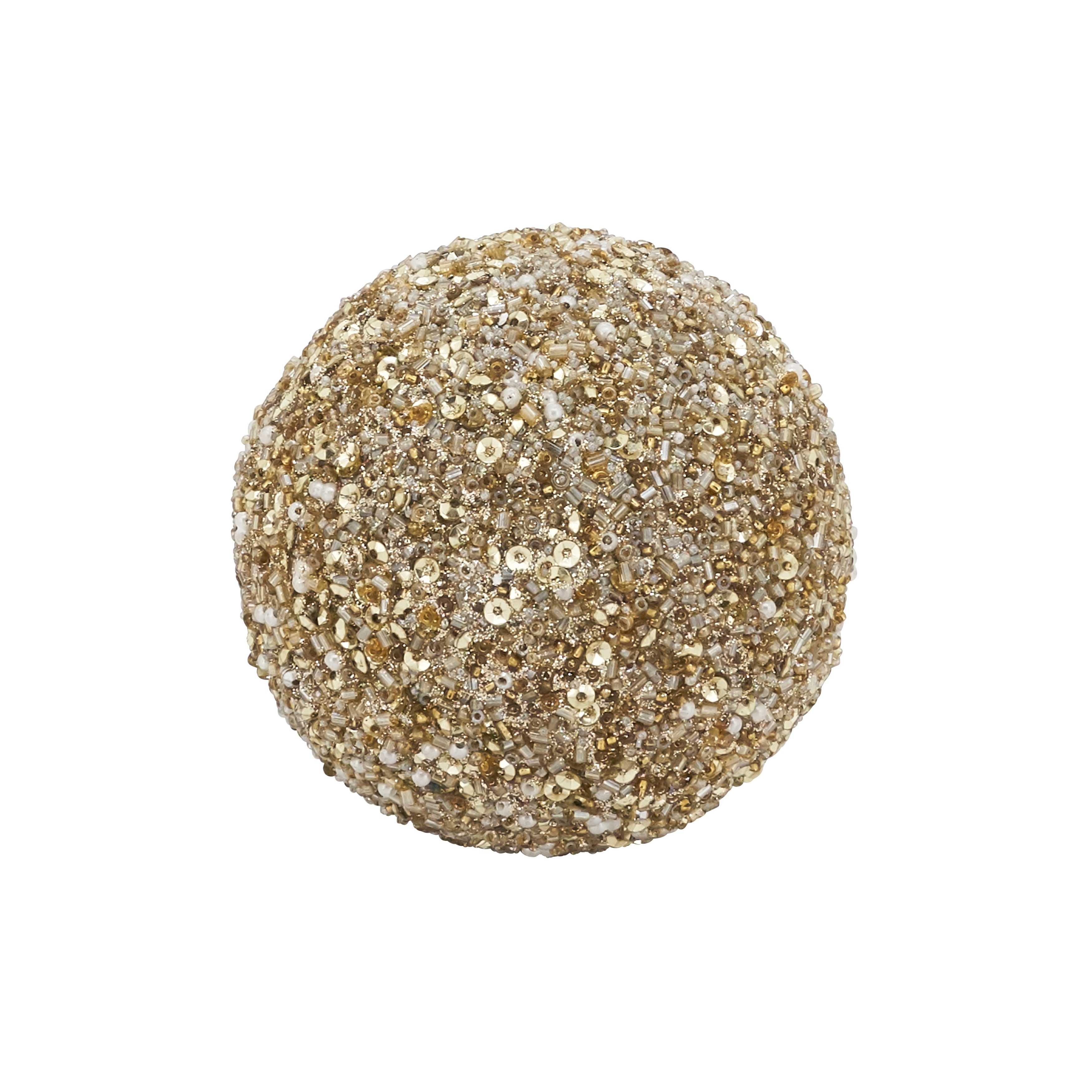 Saro Lifestyle Artisanal Accents Beaded Orb (Set of 4 pcs)