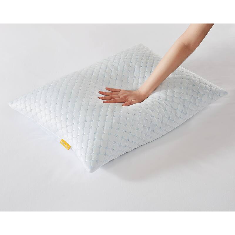 Simmons Memory Foam Standard/Queen 20x26 Cluster Pillow
