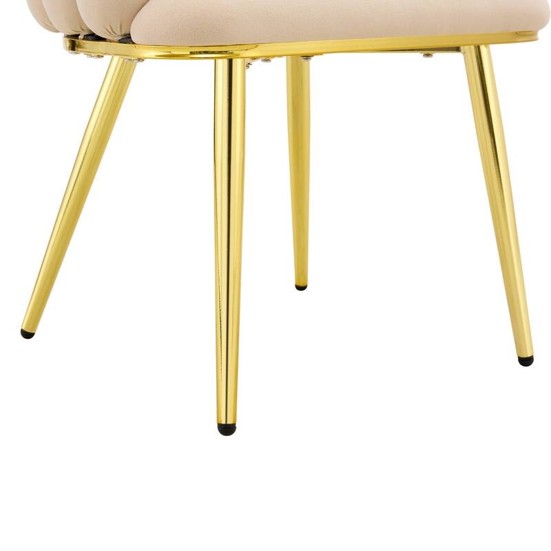 Set of 2 Velvet Bubble Link Chairs - Modern Sculptural Seating for Dining & Living Rooms