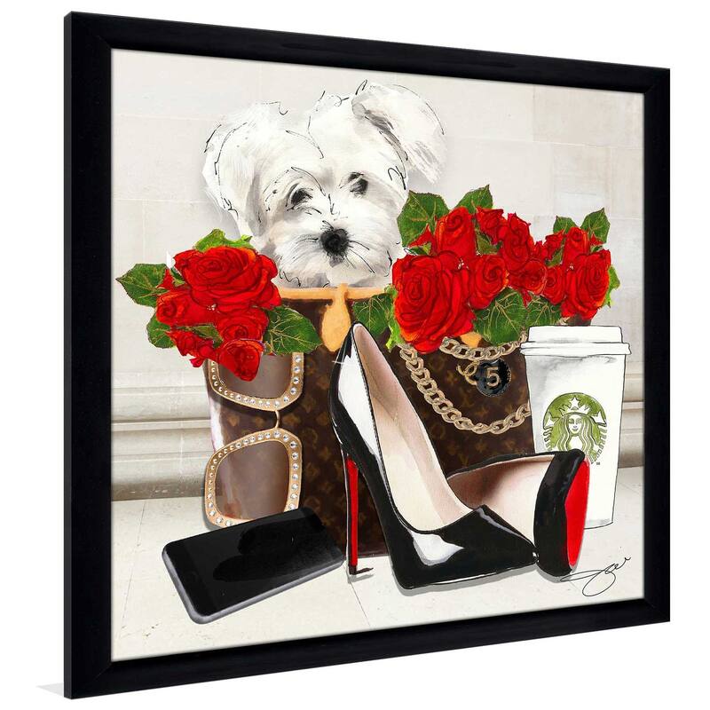 "Fashion Westie" by Jodi Print on Acrylic