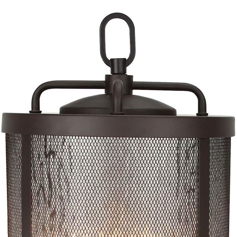 Jiven 3 Light Outdoor Post Lighting in Bronze finish