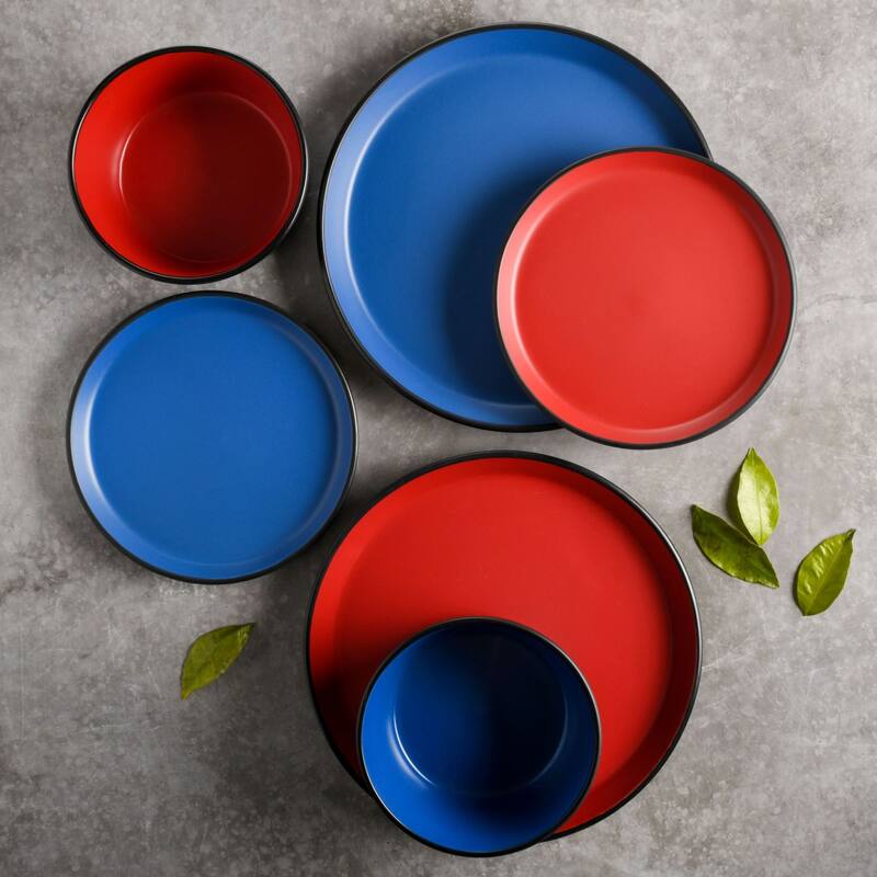 Gibson Soho Lounge Sofia 12 Piece Coupe Dinnerware Set