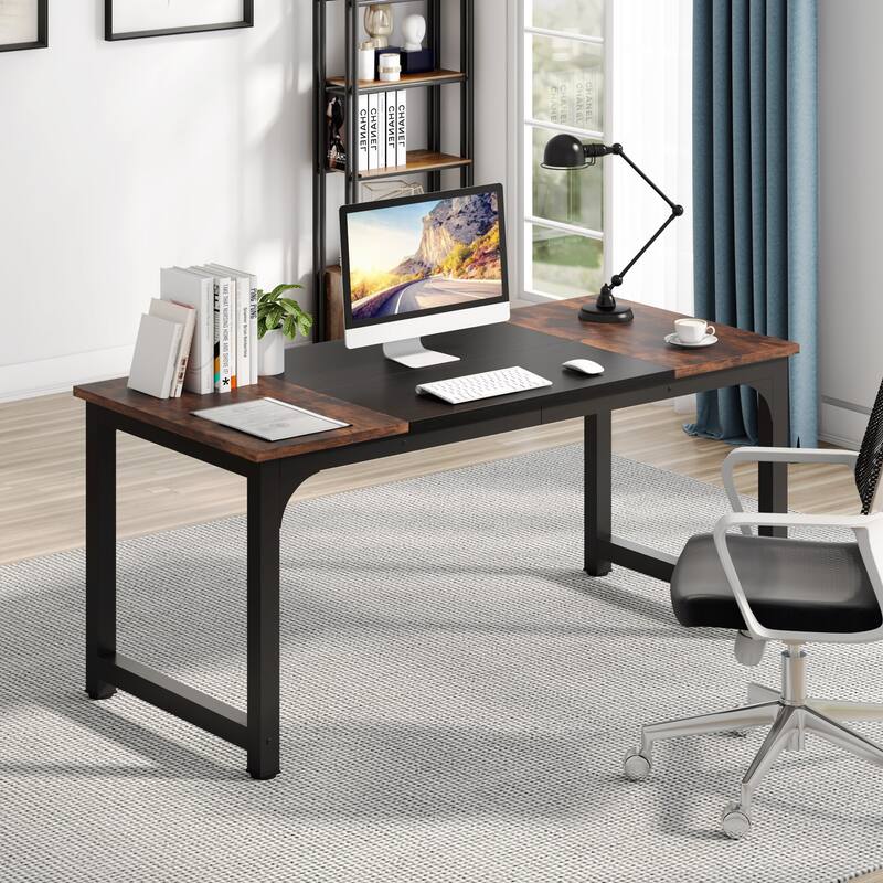 63" Modern Computer Desk for Home Office