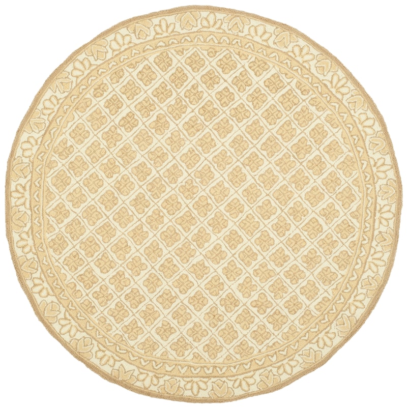 SAFAVIEH Handmade Wilton Keli Country Floral Wool Rug