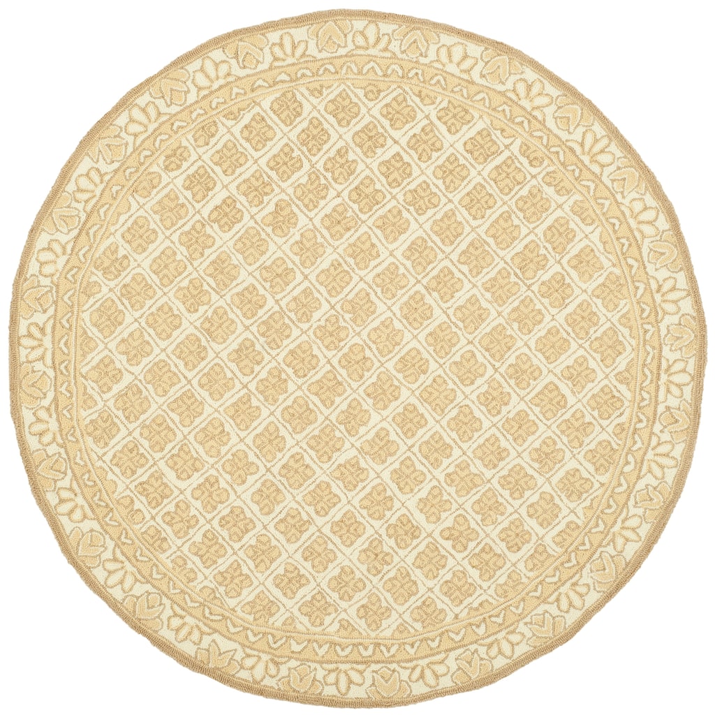 SAFAVIEH Handmade Wilton Keli Country Floral Wool Rug
