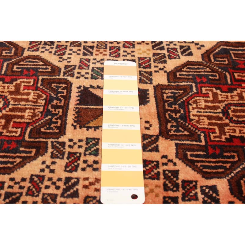 Teimani Orange Rug 2'10" x 4'5" - 2'10 x 4'5