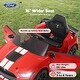 preview thumbnail 19 of 23, Funtok GT02A Kids' Ride On Car 12V Battery with Realistic Mustang Design GT5100