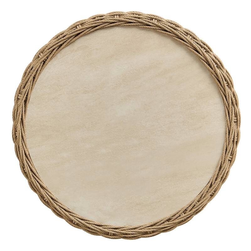 Spruce & Spring Patio Fruniture Outdoor Swivel Chair and Side Table