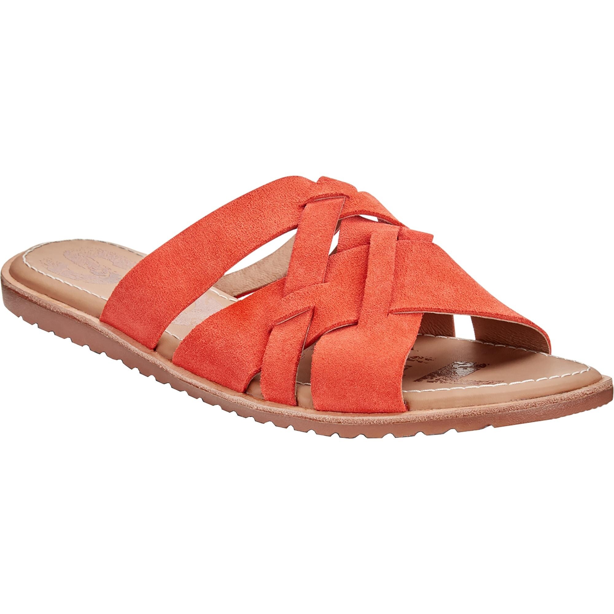 sorel orange strappy sport sandals