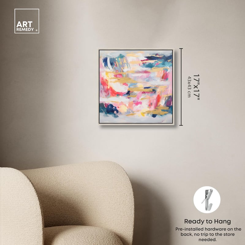 Balipink III Canvas by Art Remedy