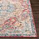 Hal Vintage Boho Traditional Pink Medallion Area Rug