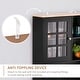 Thumbnail 14, HOMCOM 72" Kitchen Cabinet Pantry with Sleek Design & Ample Storage. Changes active main hero.