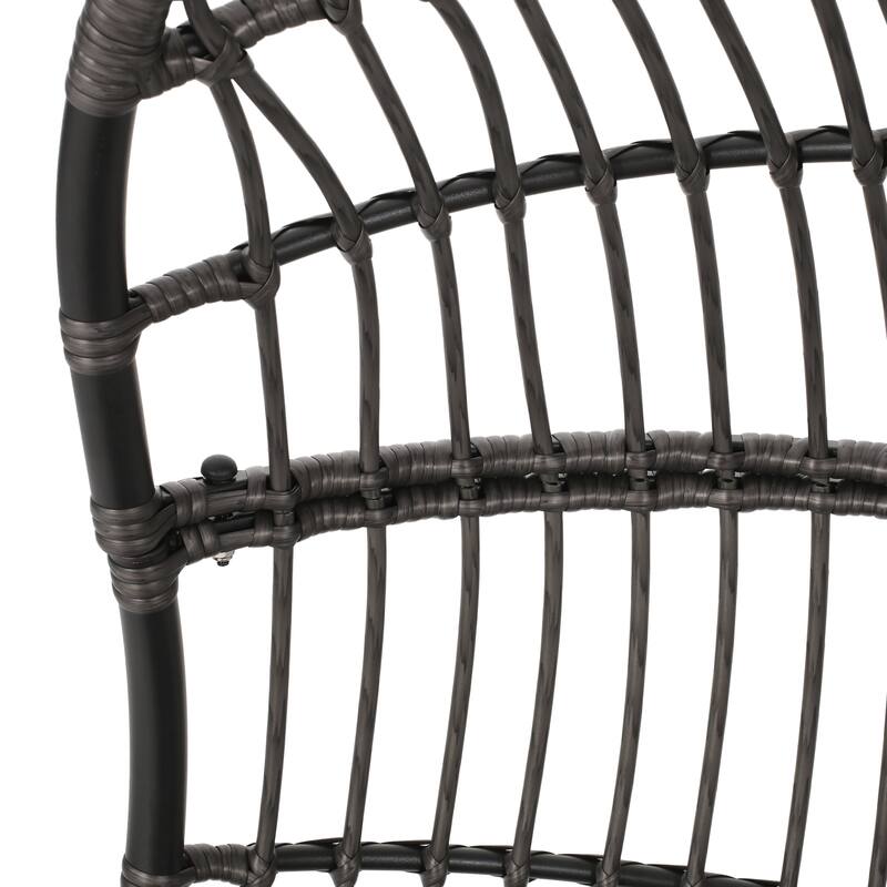 Richards Outdoor/Indoor Wicker Hanging Chair (No Stand) by Christopher Knight Home