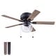 preview thumbnail 19 of 47, 52" MaCenna Indoor Traditional Farmhouse Ceiling Fan with Pull Chains, Dry-Rated