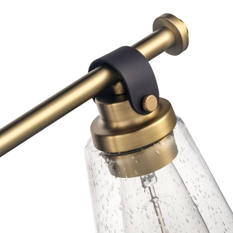 Modern Vanity Light Wall Mount Sconces with Glass Shade