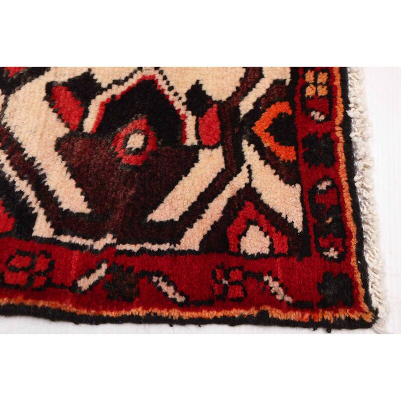 ECARPETGALLERY Hand-knotted Kayseri Vintage Red Wool Rug - 6'11 x 10'5