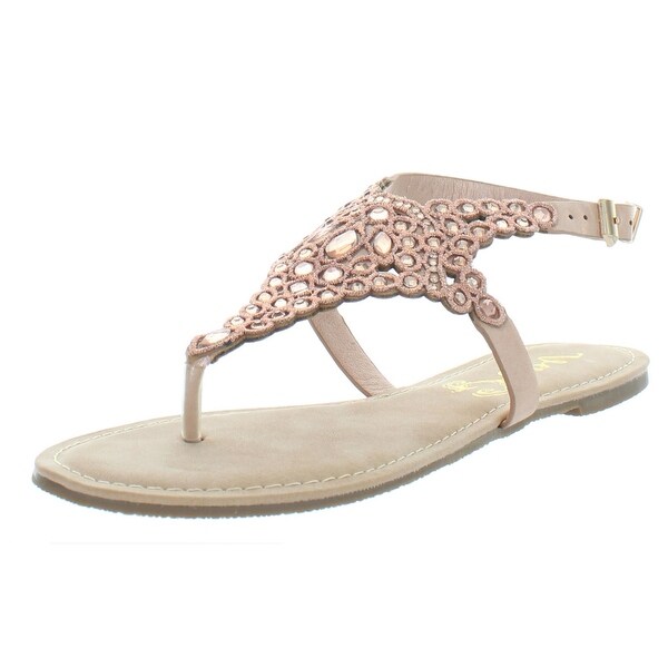 very rose gold sandals