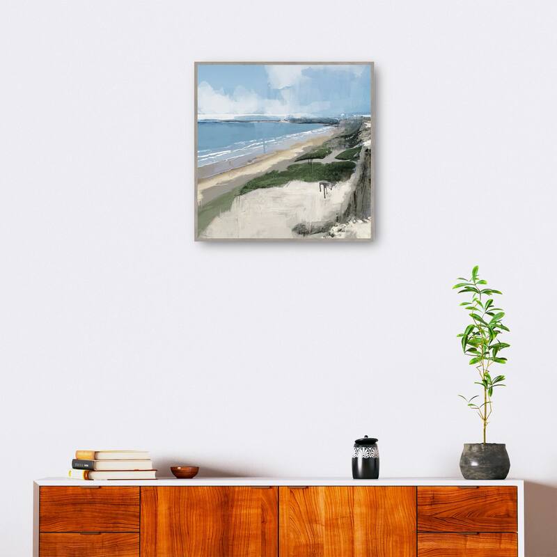 Coastal Morning By Studio Arts Canvas Art Print