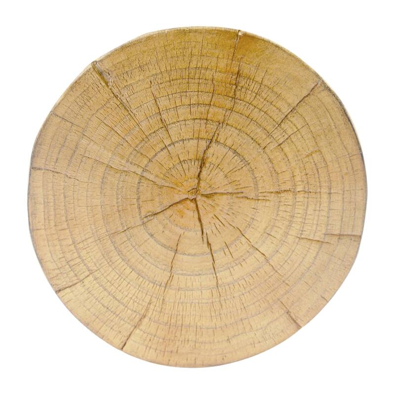 Christopher Knight Home - Emery Hollow Round Wood Grain Side Table