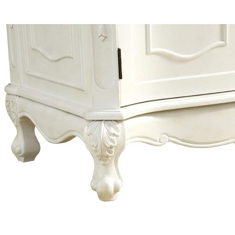 27" Benton Collection Antique White Hayman Bathroom Sink Vanity