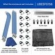 preview thumbnail 2 of 4, Machrus Upper Bounce Trampoline Top Ring Enclosure Set including Net, 6 Poles, Caps & Foam Sleeves - Fits 15ft Round Trampoline